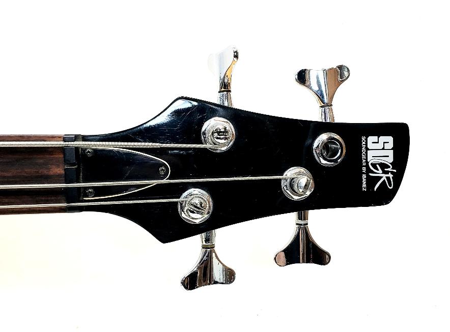 IBANEZ BASS GUITAR SR300 BLUE 4 STRING AS IS NO RETURNS For parts or