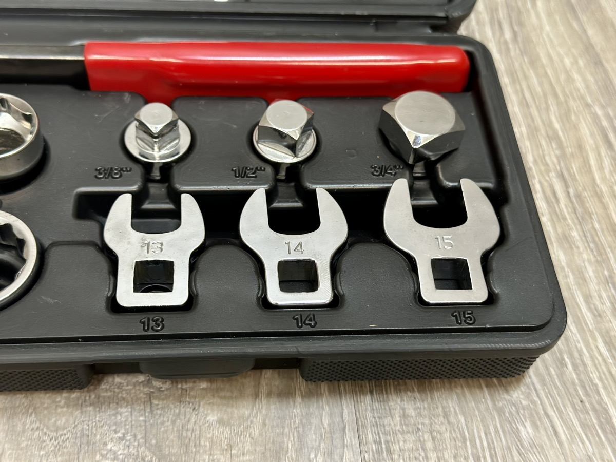 GEARWRENCH 3680D Ratcheting Serpentine Belt Tool Set 15 Piece Very