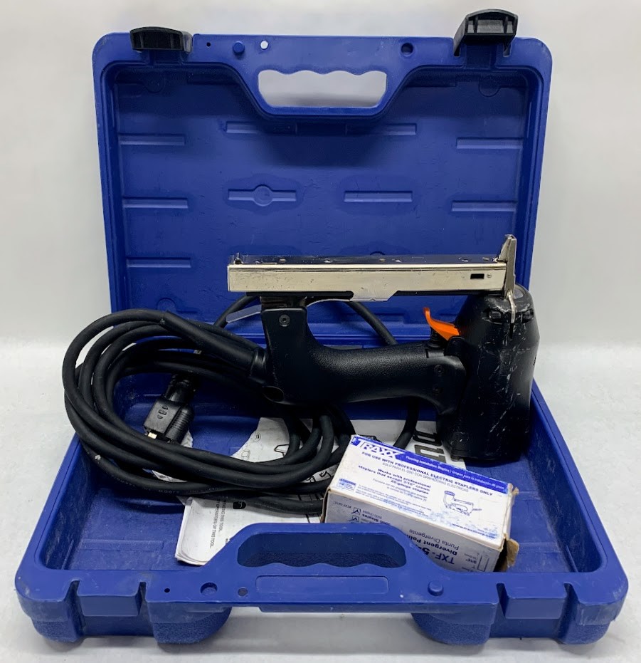 DuoFast CarpetPro Electric Narrow Crown Stapler ENC5418B Good