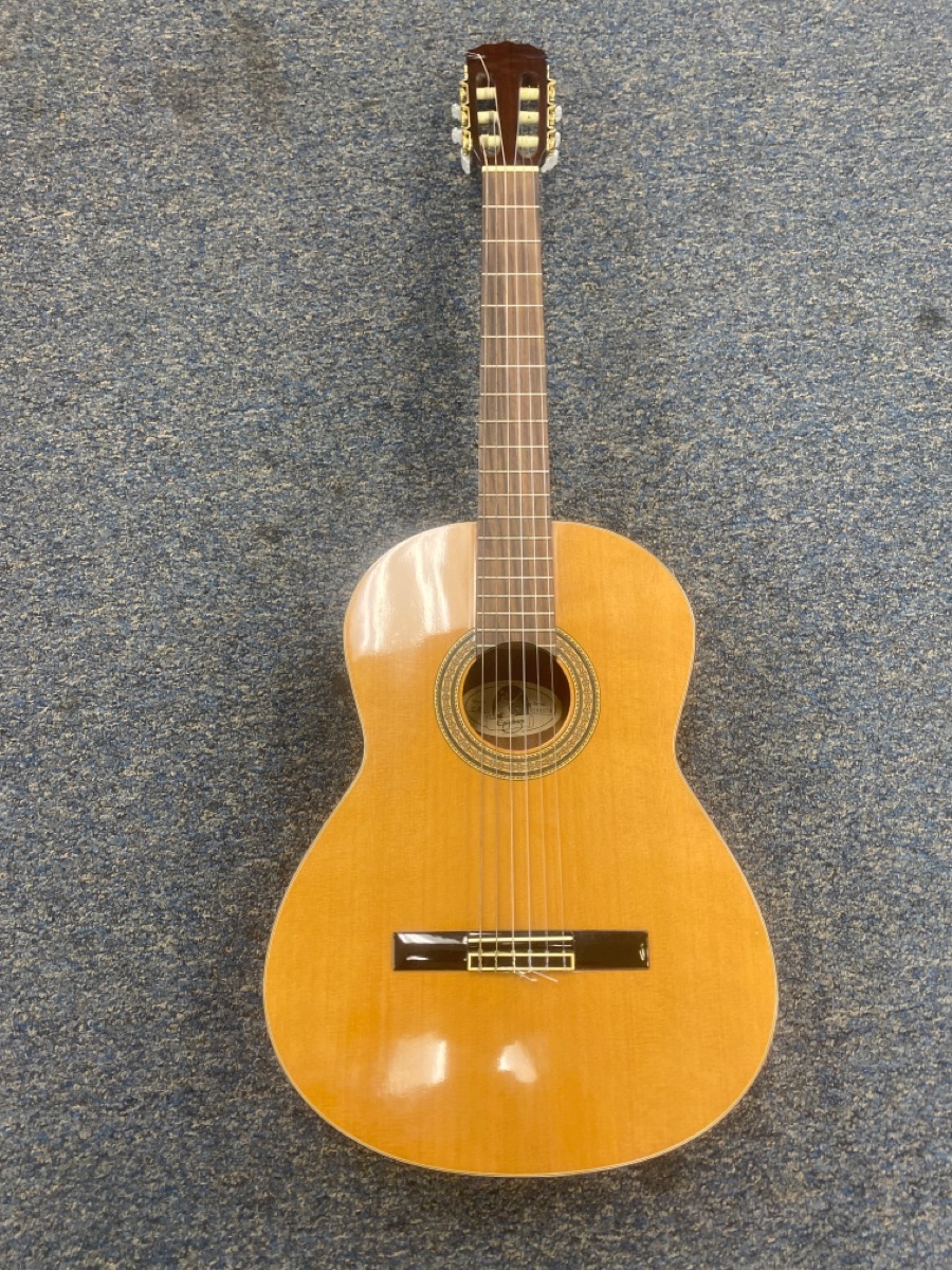 Epiphone C40 6 String Acoustic Guitar With Hard Case Good Capitol City Pawn And Jewelry Topeka 