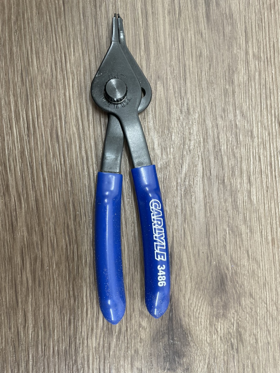 CARLYLE TOOLS BY NAPA 3495 12 PIECE SNAP RING PLIER SET Like New Buya