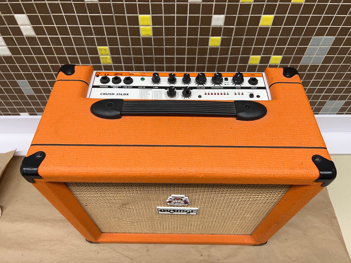 ORANGE AMPLIFICATION CRUSH 35LDX Very Good River City Pawnbrokers