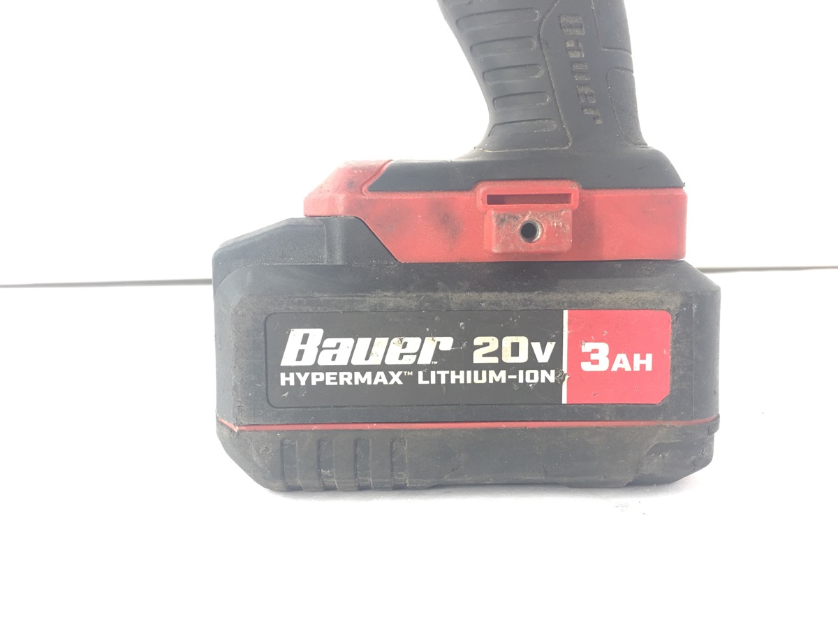 BAUER 1781CB1 20V COMPACT IMPACT WRENCH w/Battery (DCML) Very Good