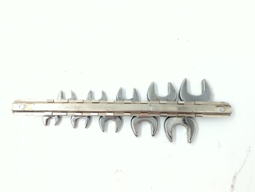 VTG NAPA USA Crowfoot Set w/ Rail Metric 10 pc Wrench Set Like New Buya