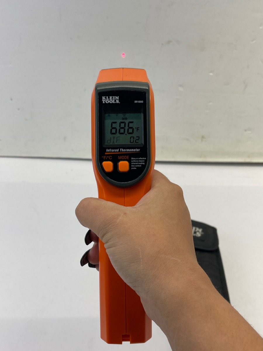 Klein Tools ir1000 Infrared Thermometer (MLCMR) Very Good Buya