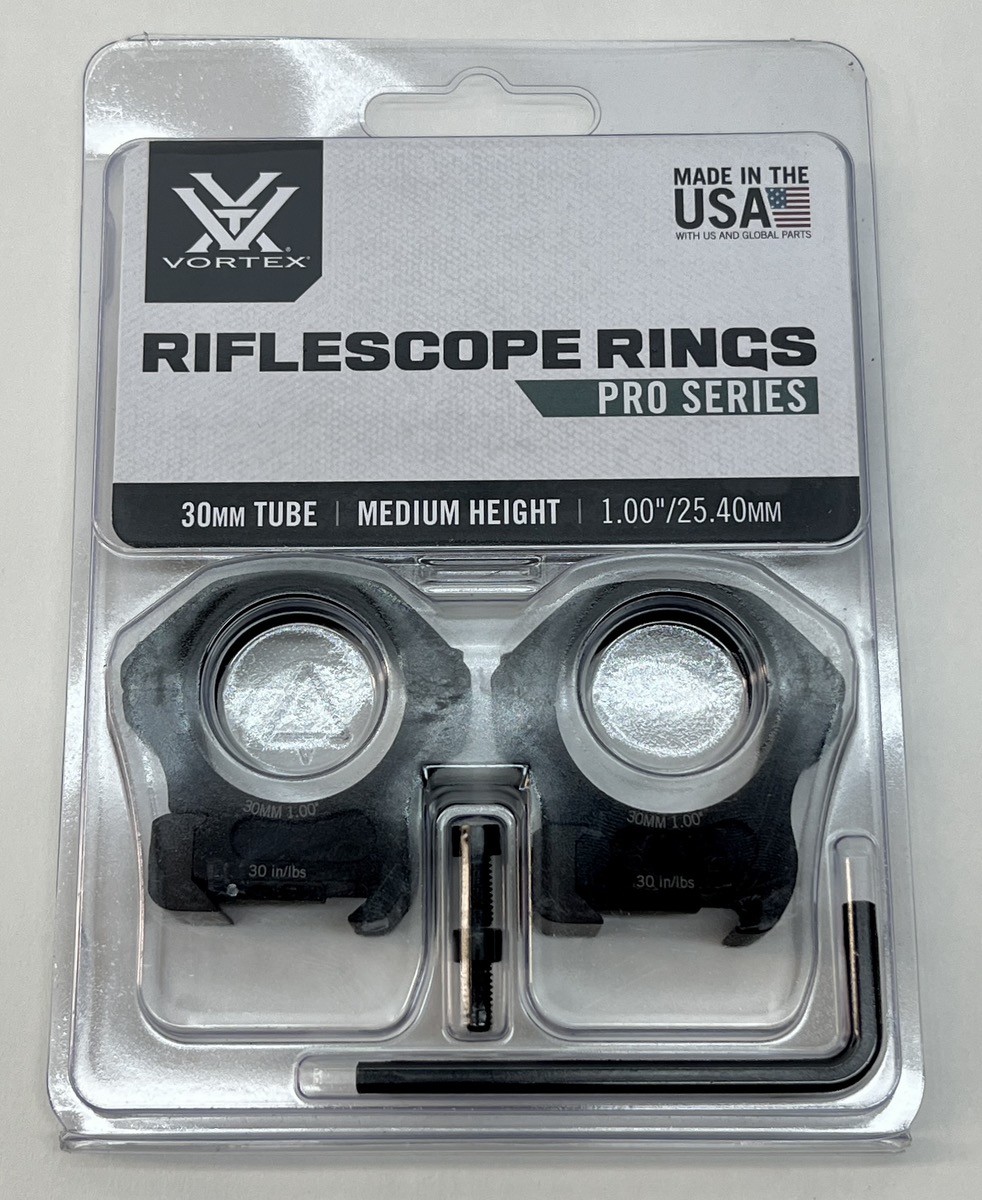 Vortex Riflescope Rings Pro Series 30mm Tube Size NIB Brand New
