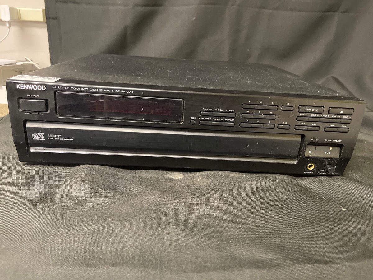 KENWOOD 5 CD PLAYER NO REMOTE, MODEL DPR4070 Acceptable Buya