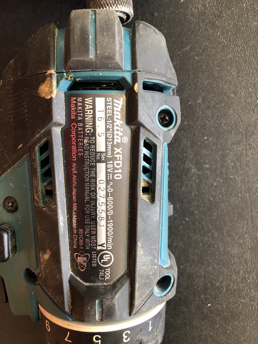 MAKITA XDT11 COMPACT DRIVER XFD10 DRILL DRIVER COMBO KIT Like New Buya