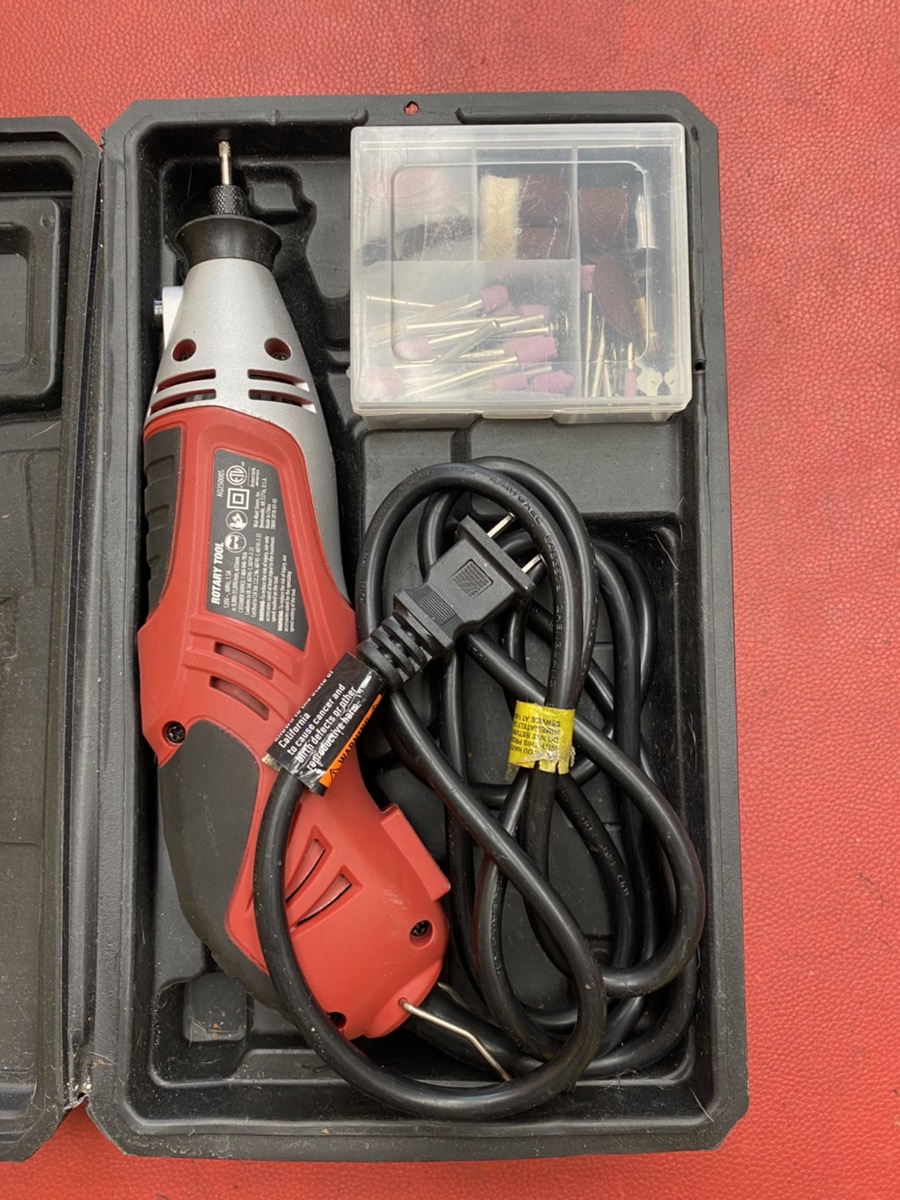 HYPER TOUGH TOUCH 1.5AMP ROTARY TOOL 105 PC ACCESSORY KIT Like New Buya