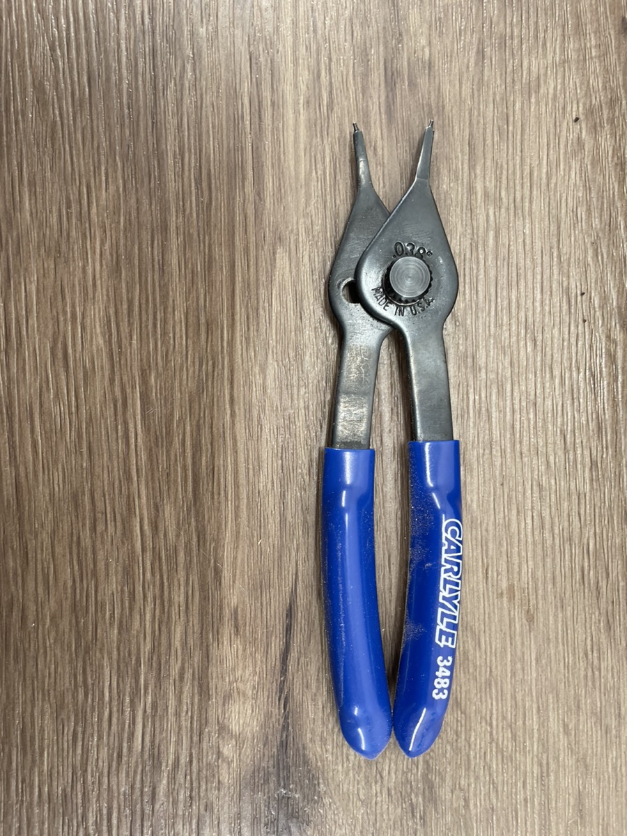 CARLYLE TOOLS BY NAPA 3495 12 PIECE SNAP RING PLIER SET Like New Buya