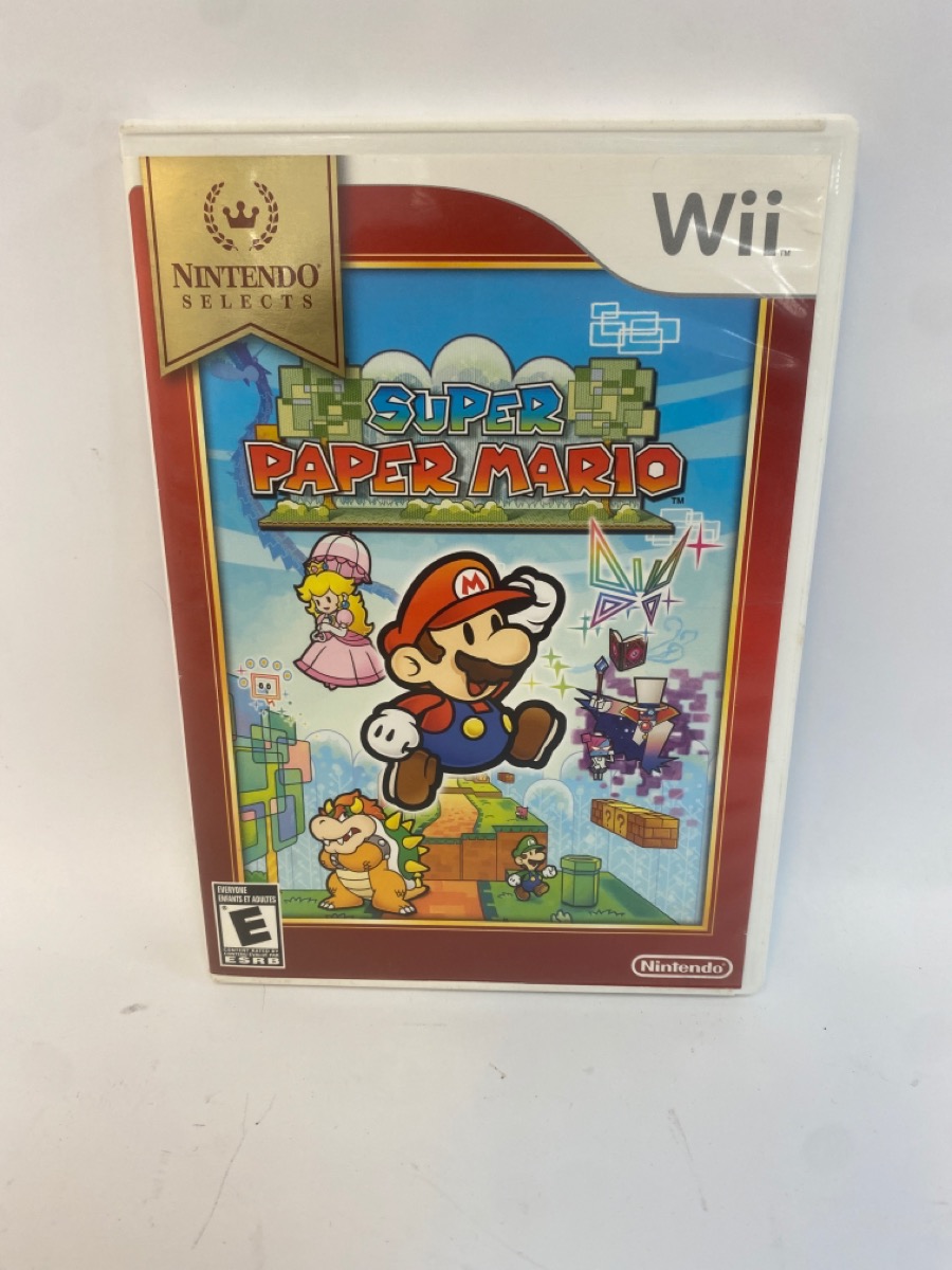 NINTENDO WII SUPER PAPER MARIO Good Buya