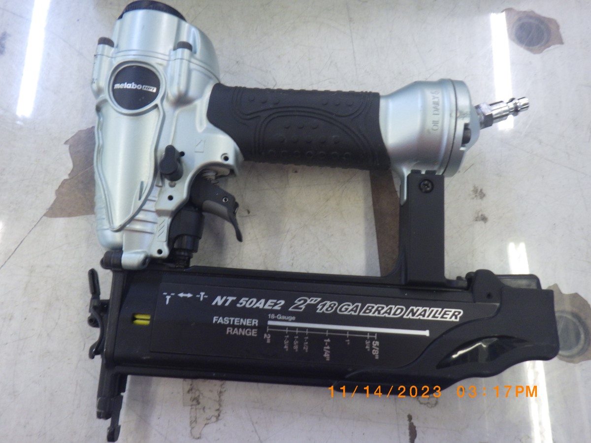 Metabo HPT Brad Nailer Kit/ 18 GAUGE Very Good Top Dog Pawn Augusta
