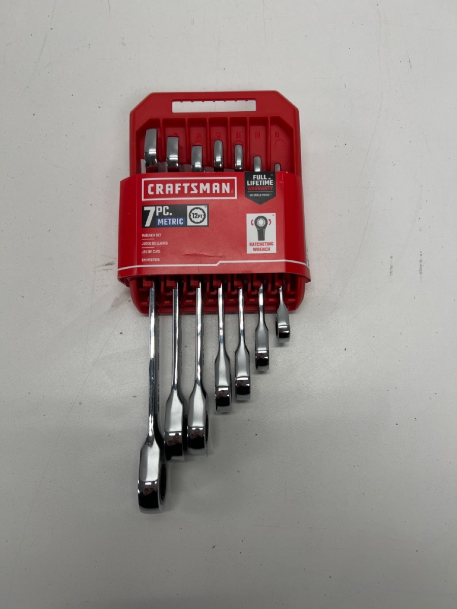7PC Metric Craftsman Wrench Set With Case Brand New Pawn 1 Spokane WA