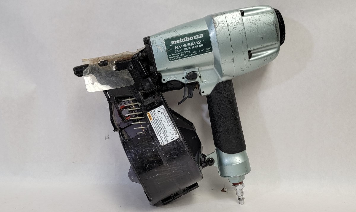 Metabo HPT NV65AH2 21/2" Coil Siding Nailer Good Heartland