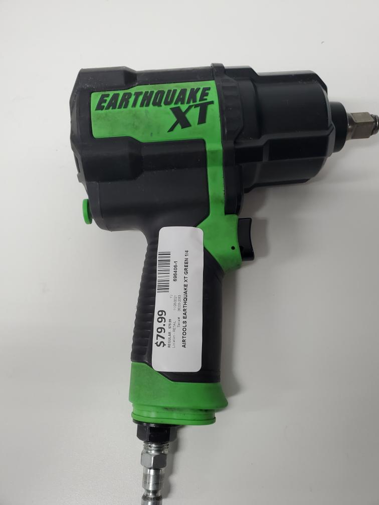 AIRTOOLS EARTHQUAKE XT GREEN 1/4