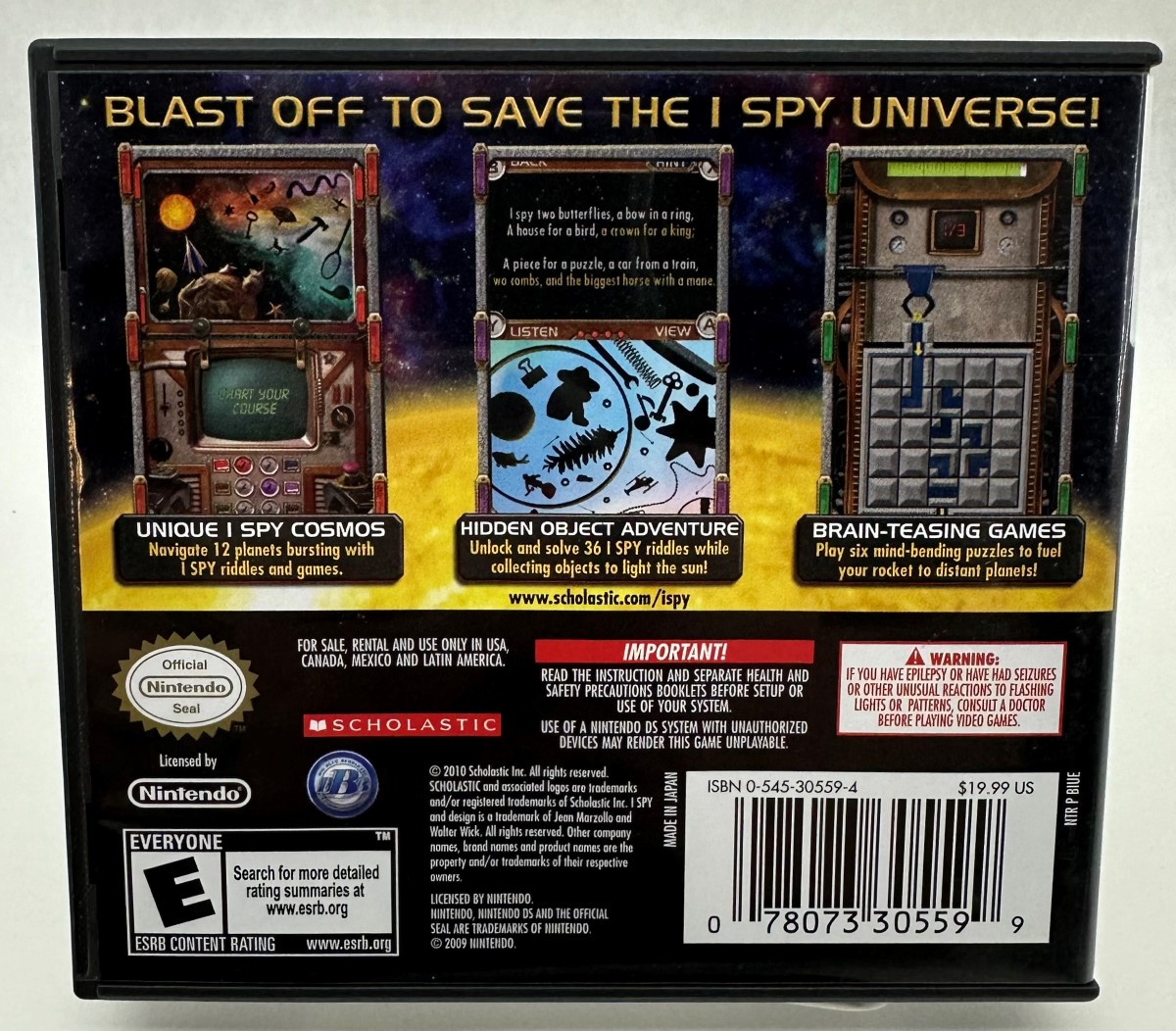 ISPY Universe for the Nintendo DS Good | Heartland Pawnbrokers | Kansas