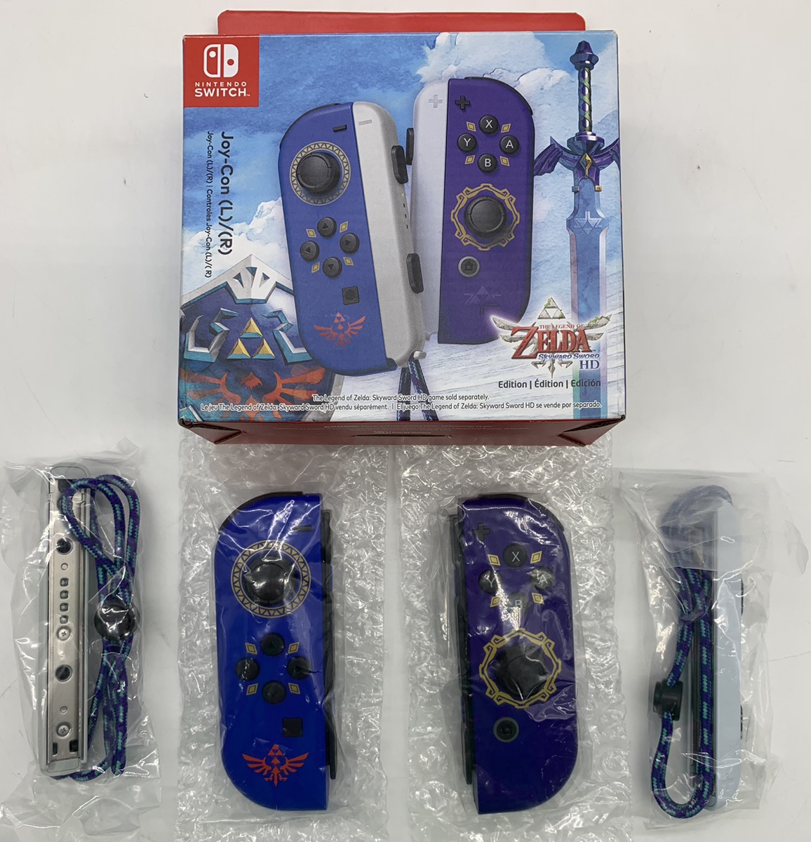 Nintendo Switch Legend of Zelda Skyward Sword JoyCon L & R Set HD