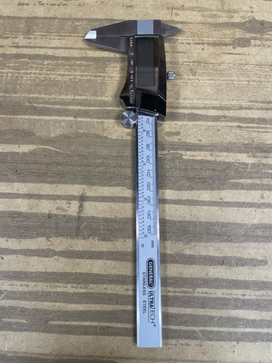 GENERAL ULTRATECH STAINLESS STEEL DIGITAL CALIPER Good Buya