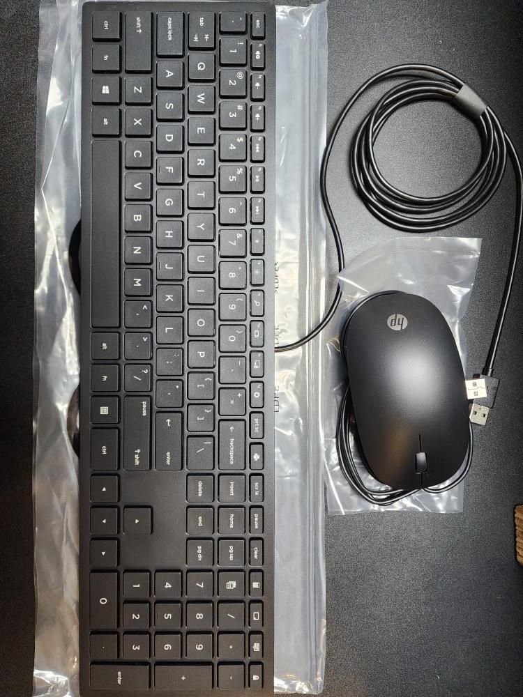 HEWLETT PACKARD KEYBOARD AND MOUSE Brand New Buya