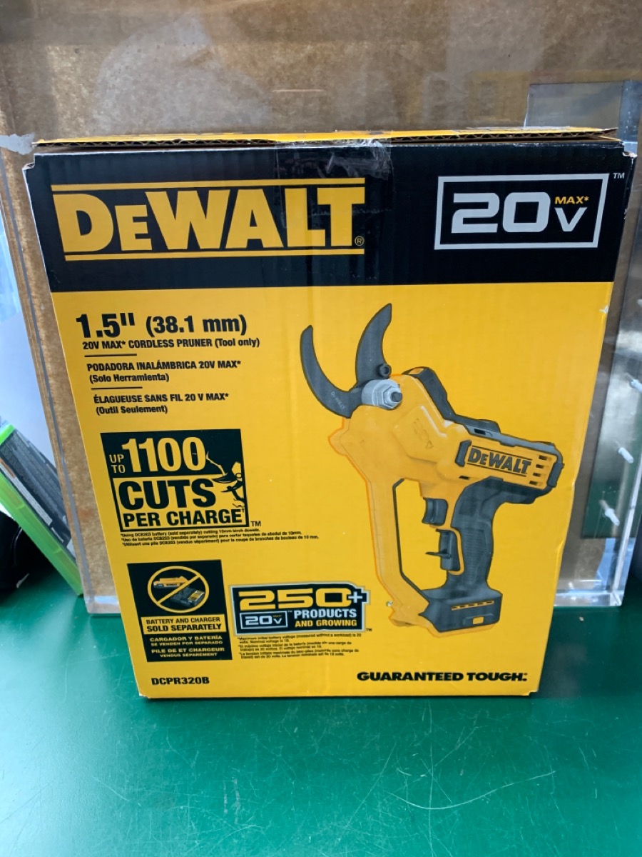 DEWALT DCPR320B 20V MAX 1.5" Cordless Pruner (Tool Only) Brand New Buya