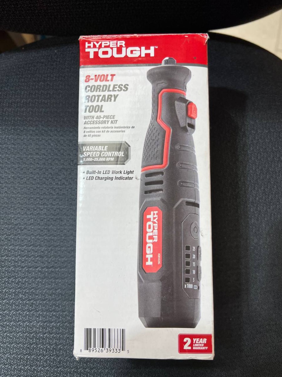 HYPER TOUGH CORDLESS ROTARY TOOL Very Good Buya