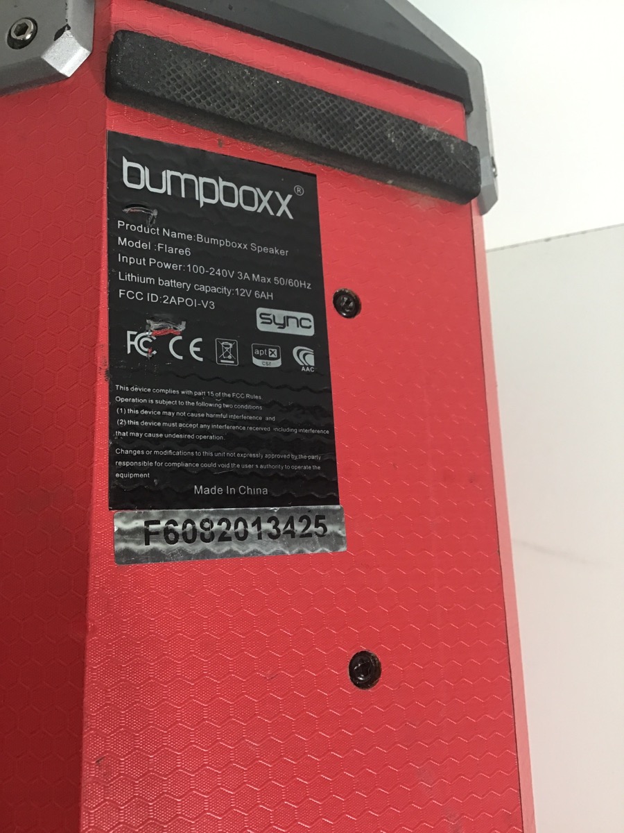 BUMPBOXX FLARE 6 Like New Buya