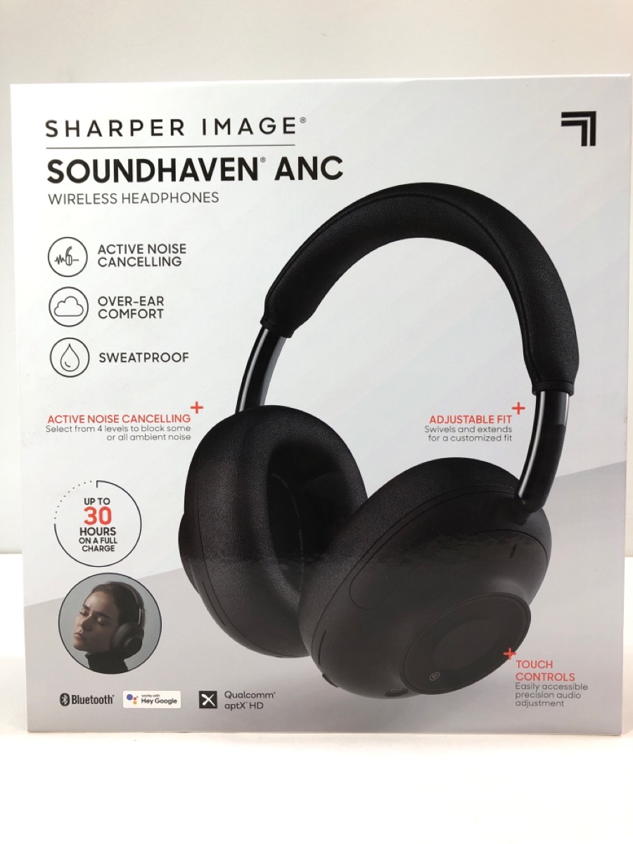 THE SHARPER IMAGE SOUNDHAVEN HEADPHONES Brand New Capitol City Pawn