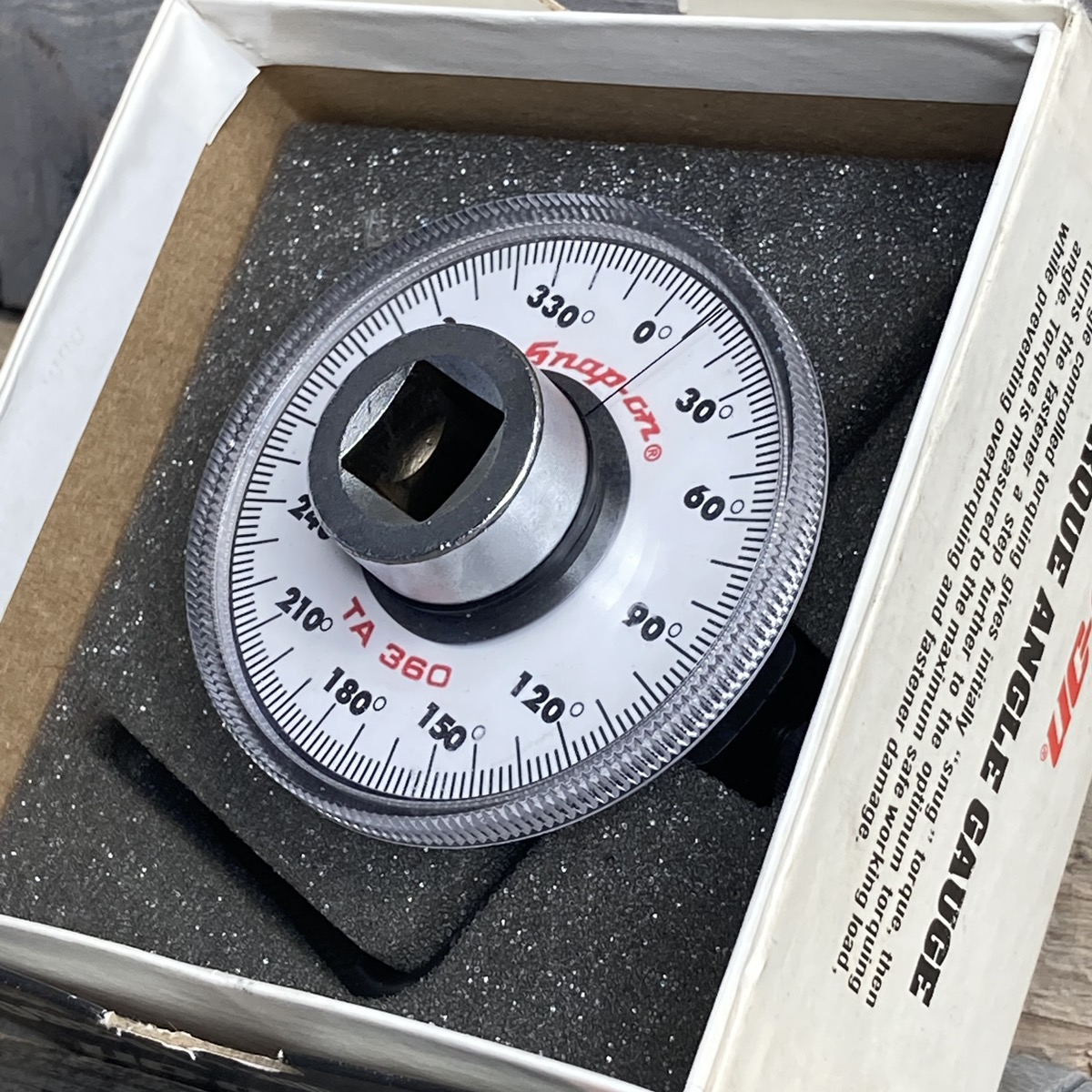 SnapOn 1/2" Drive Torque Angle Gauge Very Good Buya
