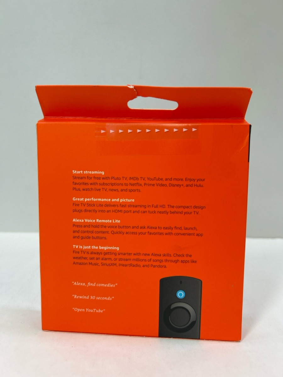 AMAZON FIRE TV STICK LITE HD TV REMOTE ALEXA VOICE CONTROL Brand New Buya