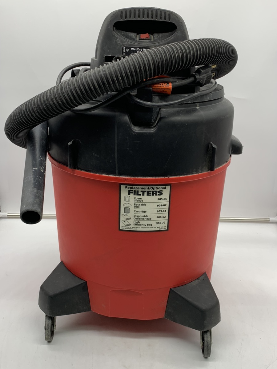 ShopVac 10Gallon CordedElectric Wet/Dry Canister Vacuum Cleaner Good