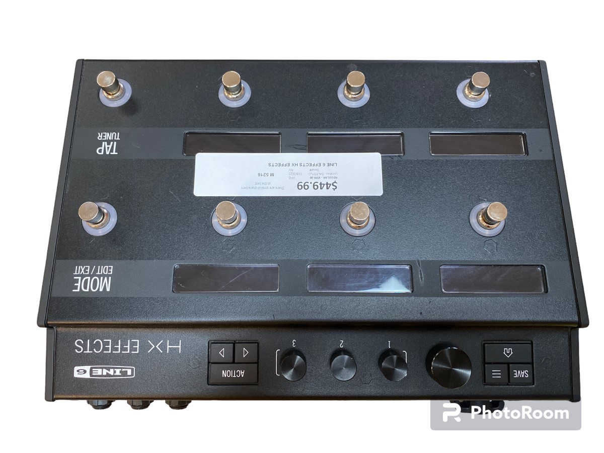 LINE 6 HX GUITAR EFFECTS MACHINE Like New Buya