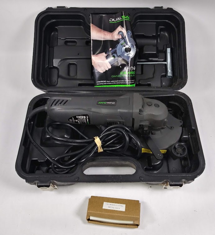 Dual Saw CS450 4 1/2" Counter Rotating Double Blade Circular Saw w