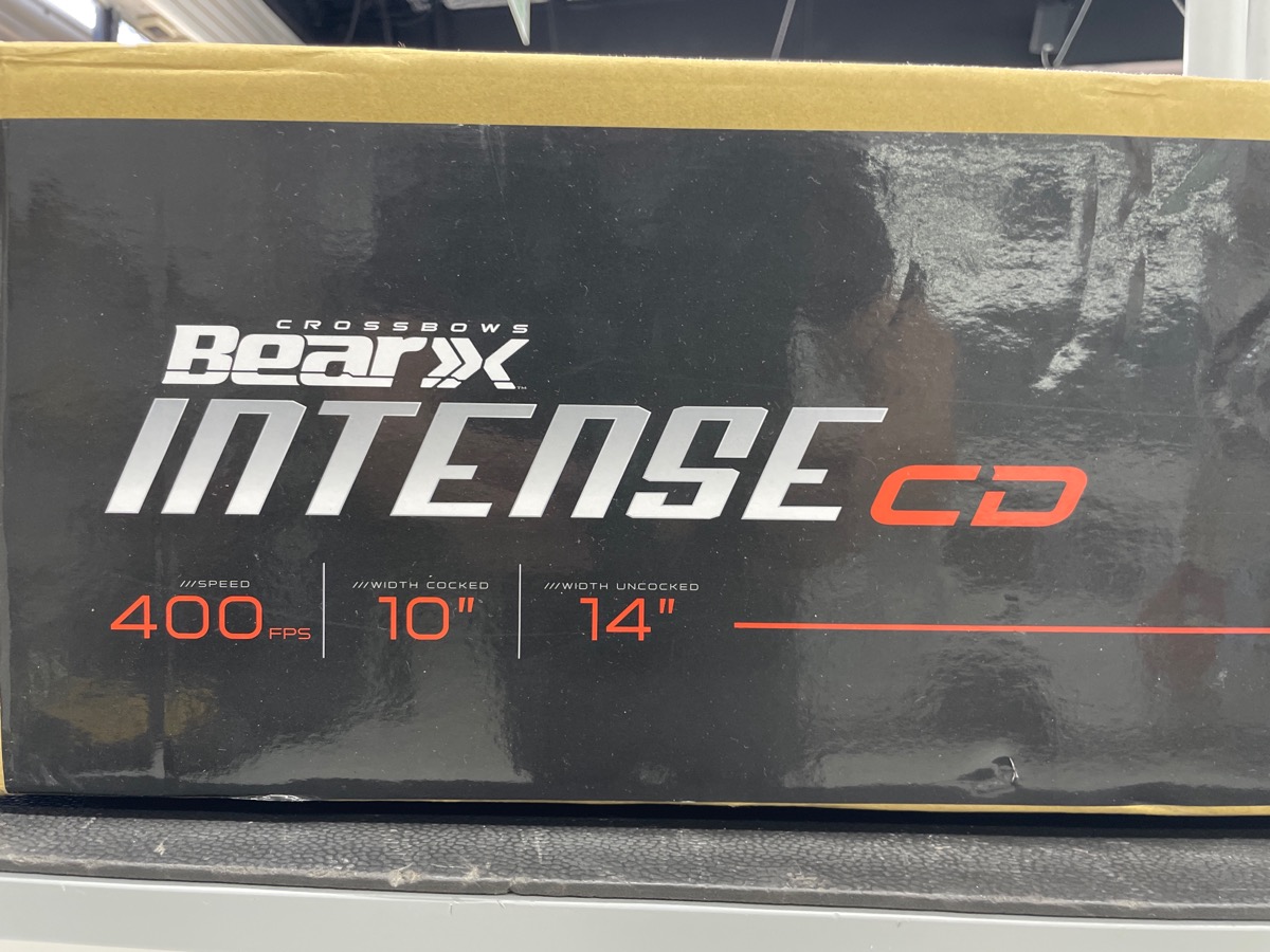 Bear X Intense CD Ready to Shoot Crossbow Package with Scope, Quiver