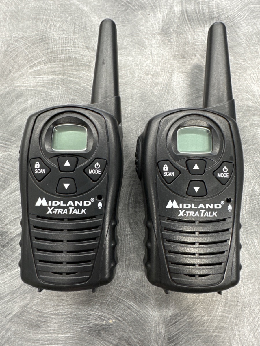 Midland X-tra Talk Walkie Talkies Good 