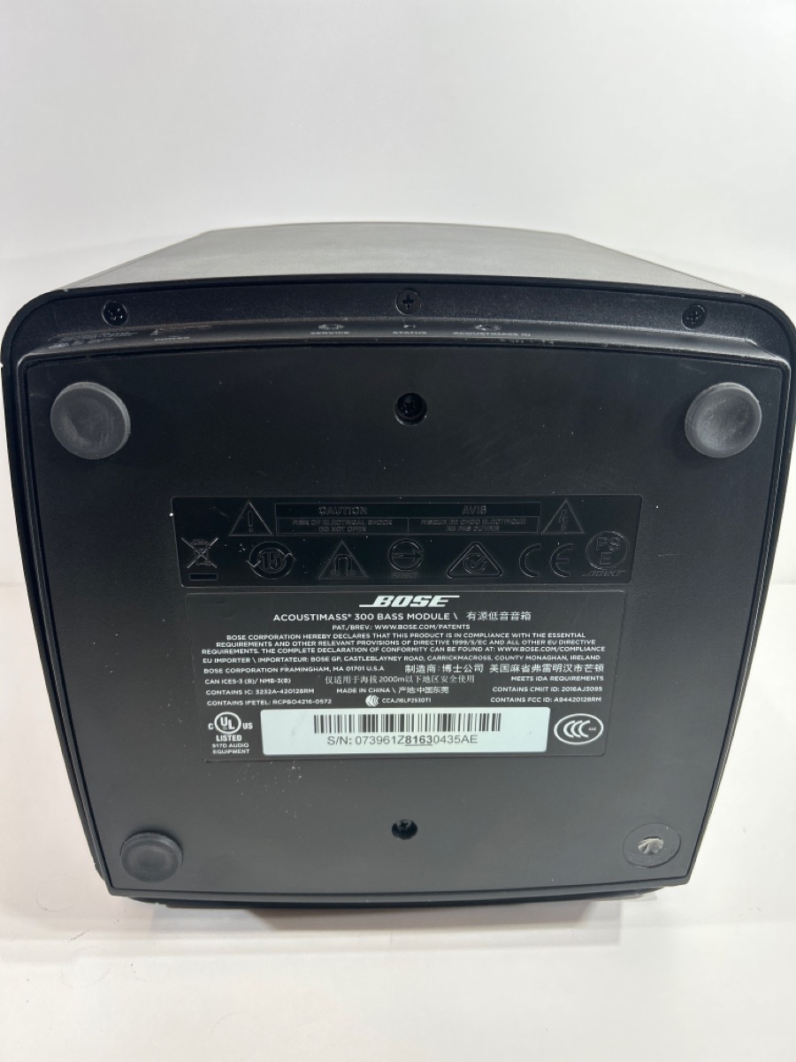 BOSE ACOUSTIMASS 300 SUBWOOFER WITH POWER CABLE Good Buya