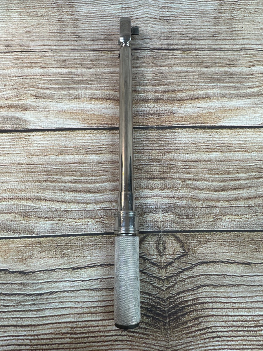 SnapOn 1/2" Drive Adjustable Fixed Ratchet Torque Wrench QD3R150