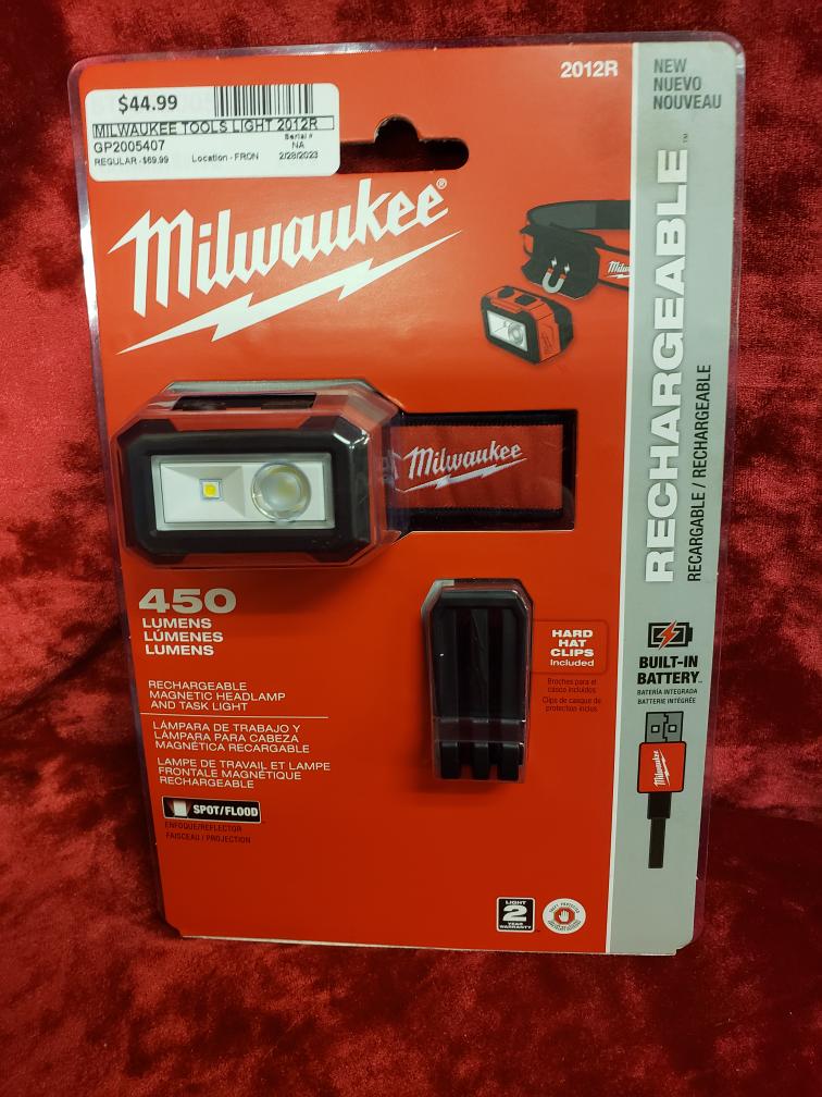 MILWAUKEE TOOLS 2012R Brand New Buya