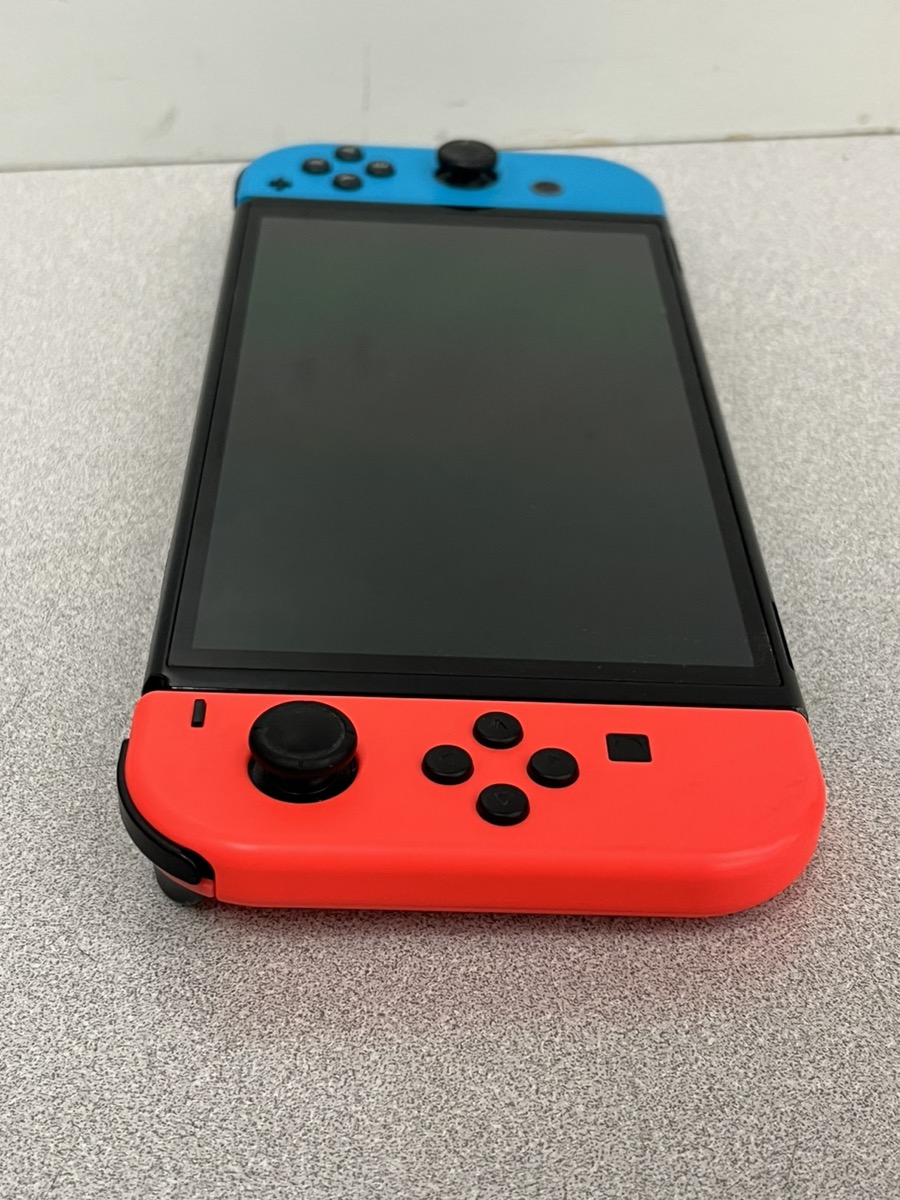 NINTENDO SWITCH HANDHELD OLED HEG001 64GB + 64GB EXTERNAL SD CARD Very Good Buya