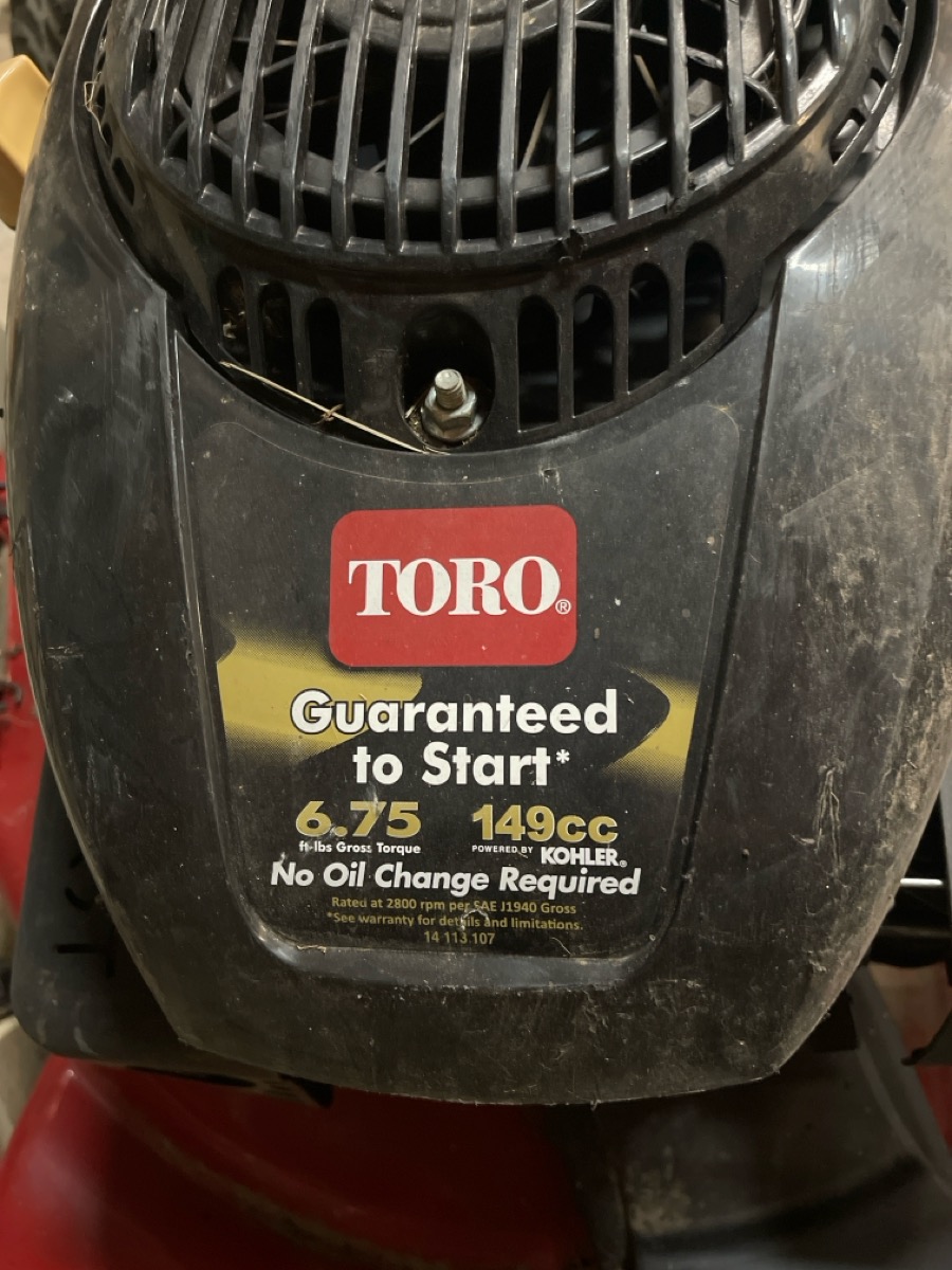 TORO RECYCLER 149CC 21" GAS POWERED LAWN MOWER Good Sharp Assets LLC