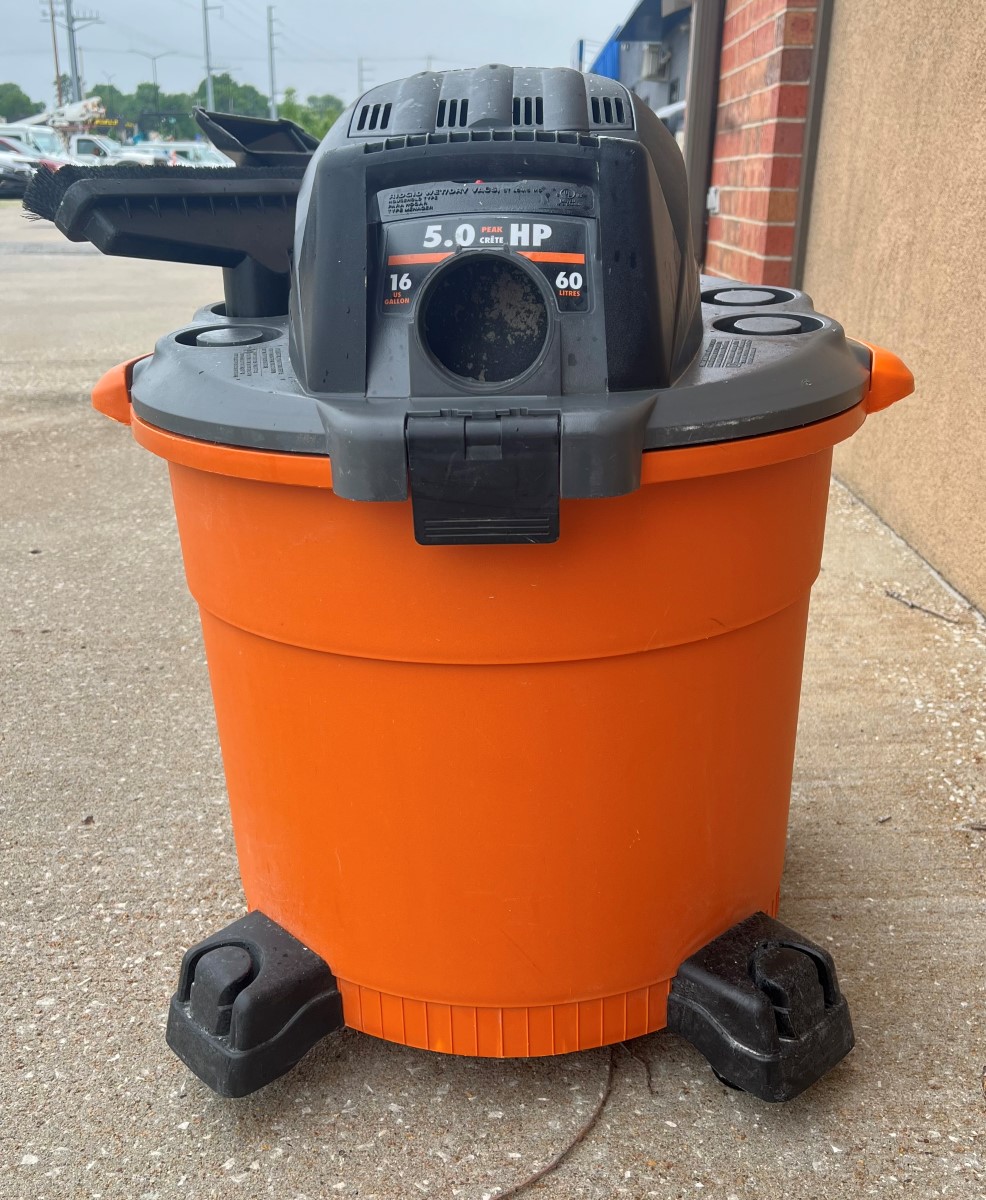 Ridgid WD16360 16 Gallon Wet/Dry Vaccum 60 Liters Good Heartland