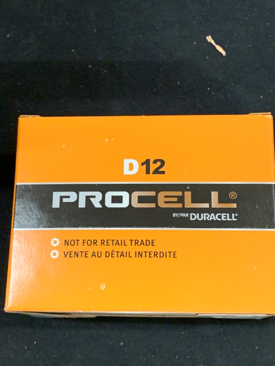 DURACELL PROCELL D12 (PC1300) Like New Buya