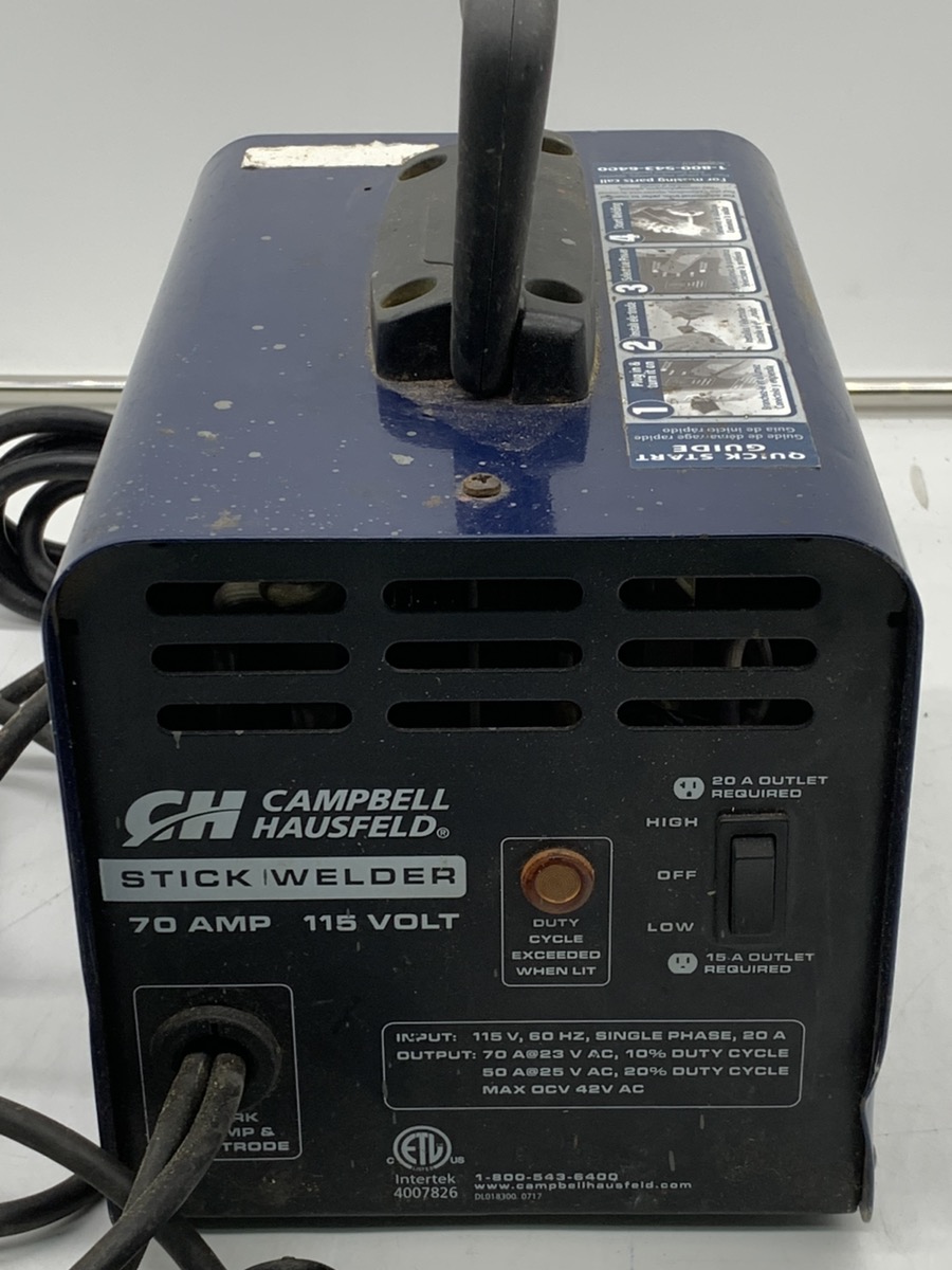 Campbell Hausfeld WS099098 70Amp 115Volt Stick Welder Good Pawn