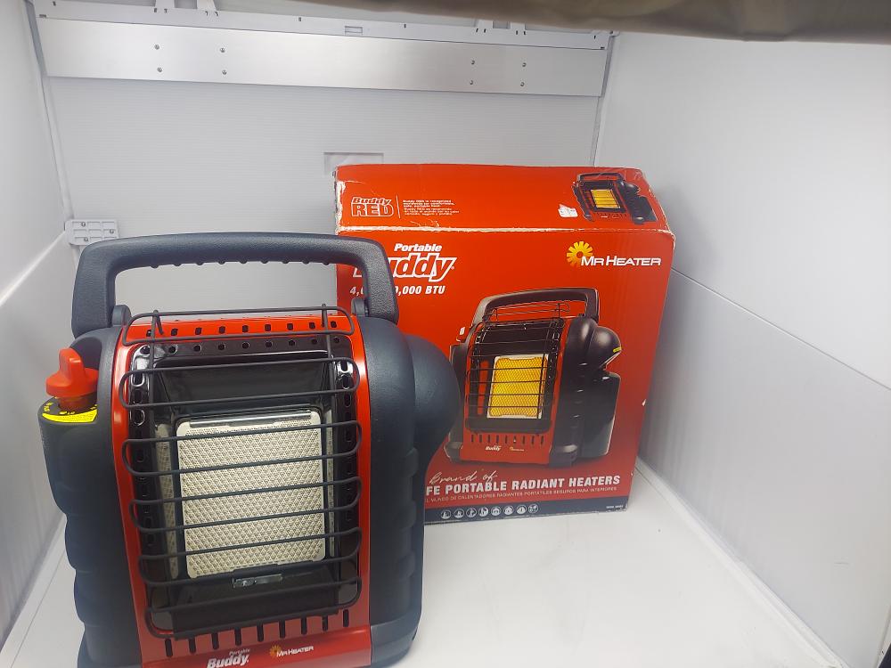 Mr Heater Propane Space Heater 18000 Btu Big Buddy Portable Radiant 450 Sq Ft Like New Buya 6556