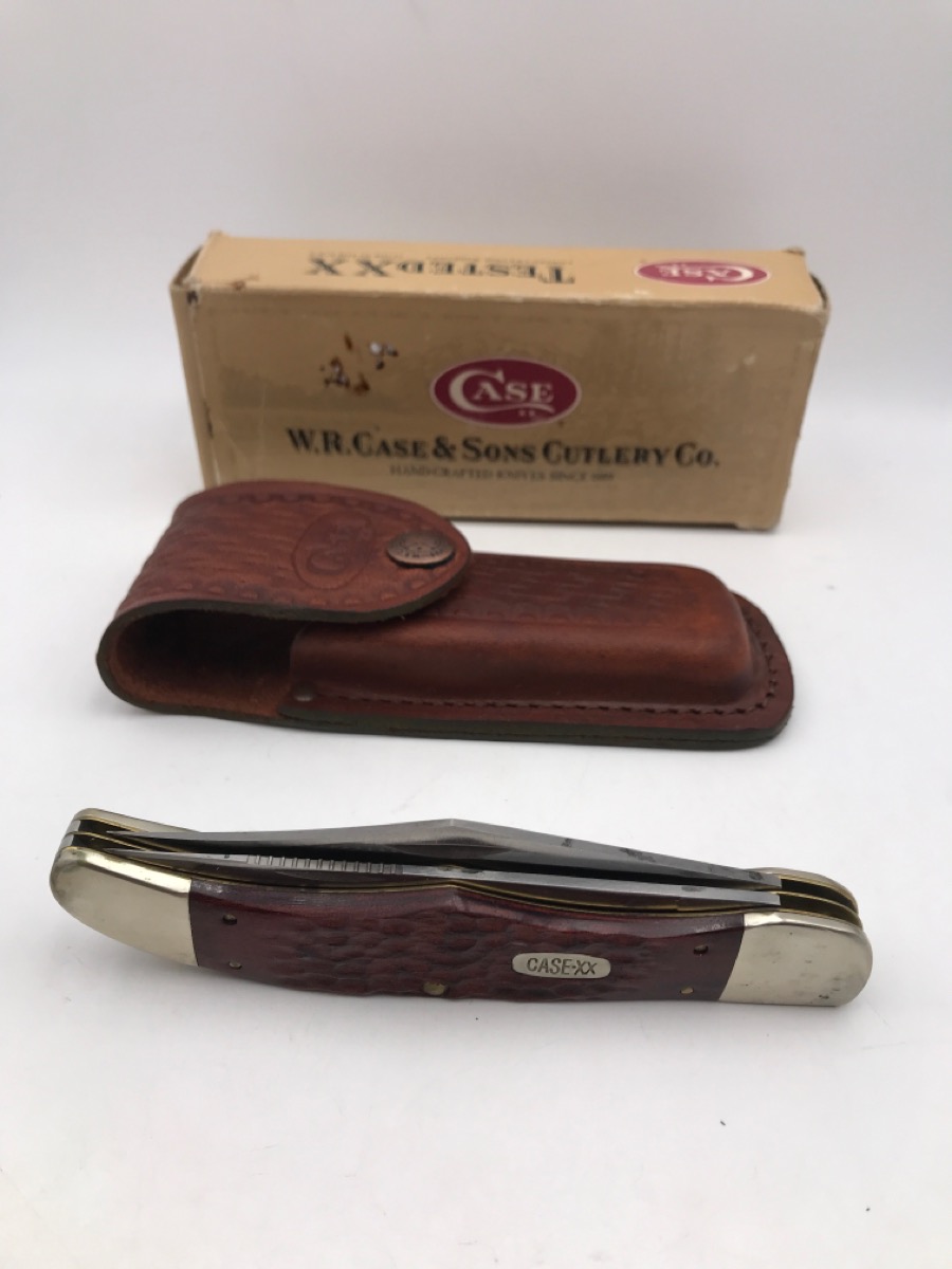CASE KNIFE 6265 SS FOLDING HUNTER KNIFE w/CASE (muls) Very Good Buya