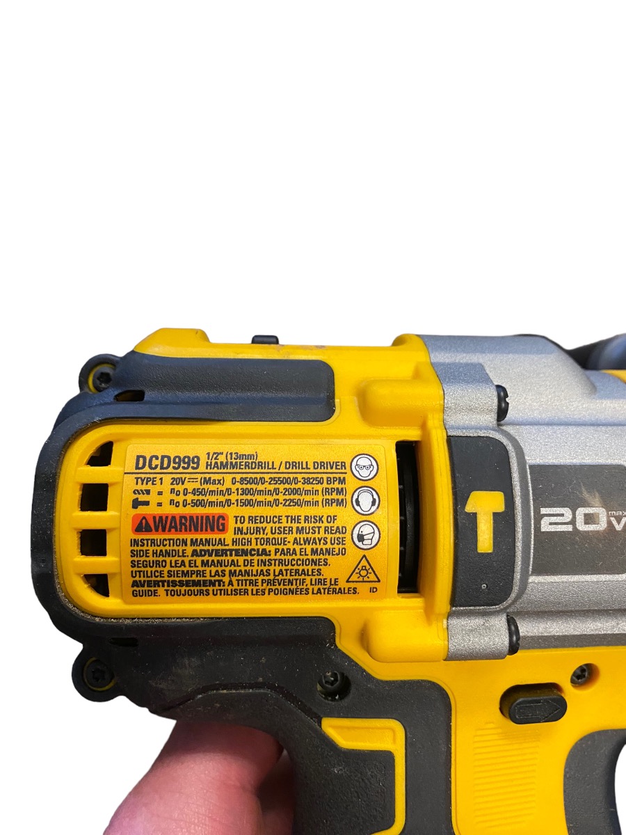 DeWalt DCD999 Flexvolt 20V Max XR Brushless 1/2 Hammer Drill Good Buya