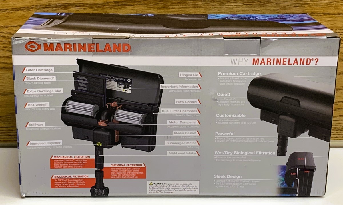 MARINELAND PENGUIN PRO 375 Brand New Buya