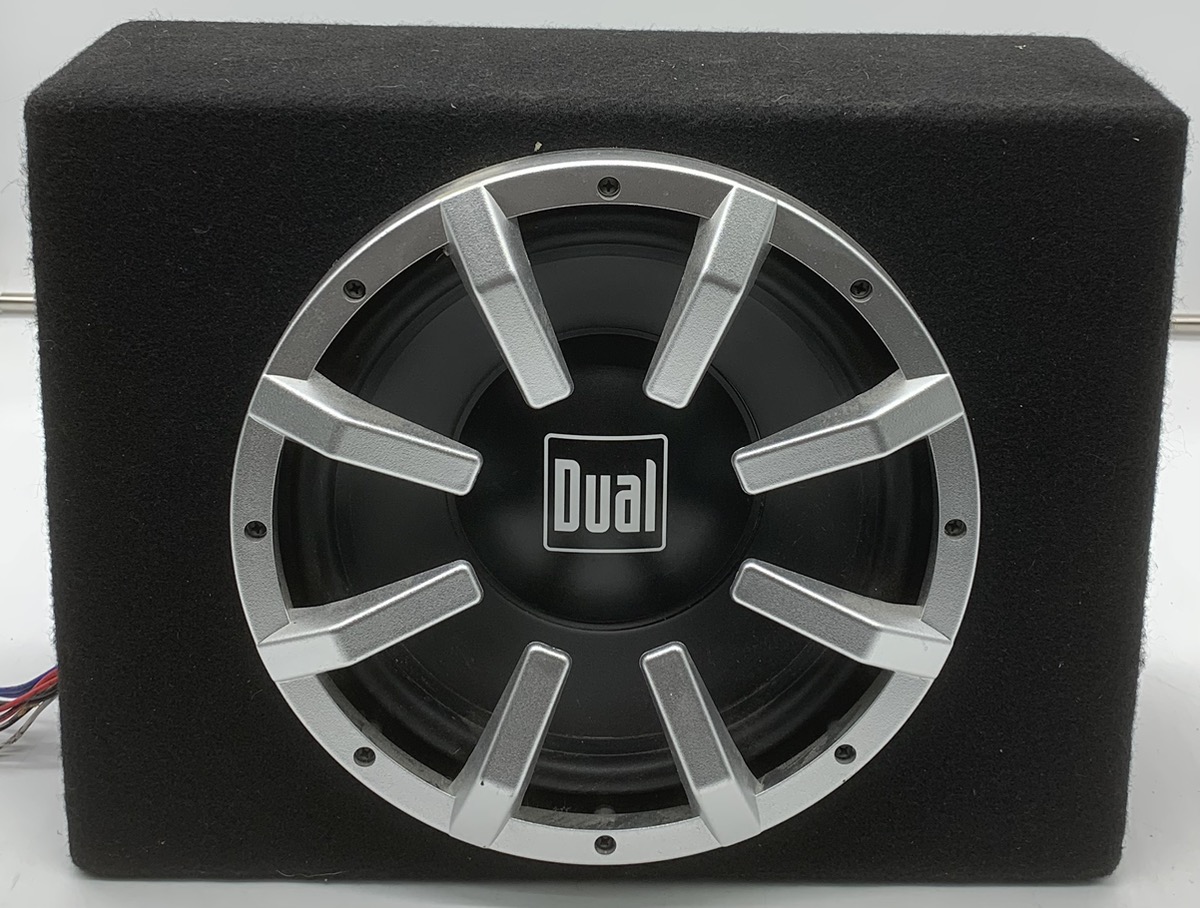 Dual TBX10A 10" 300 Watt Powered Subwoofer in Box w Good Buya