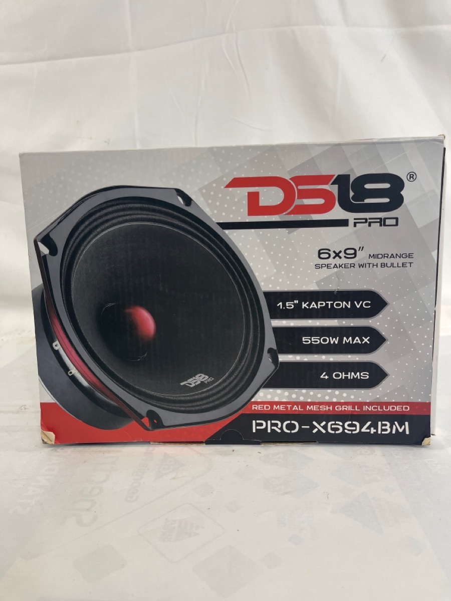DS18 PROX694BM 6X9" MIDRANGE SPEAKER Brand New Buya
