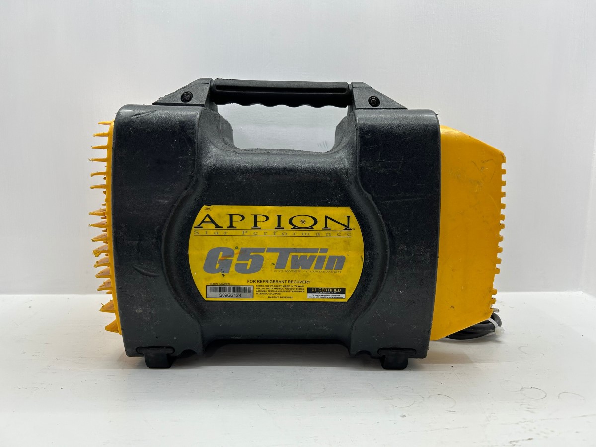 Appion G5TWIN G5 Twin Condenser Cylinder Refrigerant Recovery Unit