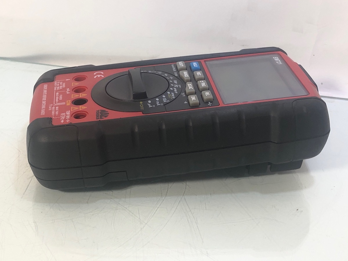 MAC TOOLS EM721 DIGITAL MULTIMETER & ANALYZER W/ MANUAL/CD/LEADS/CARRY